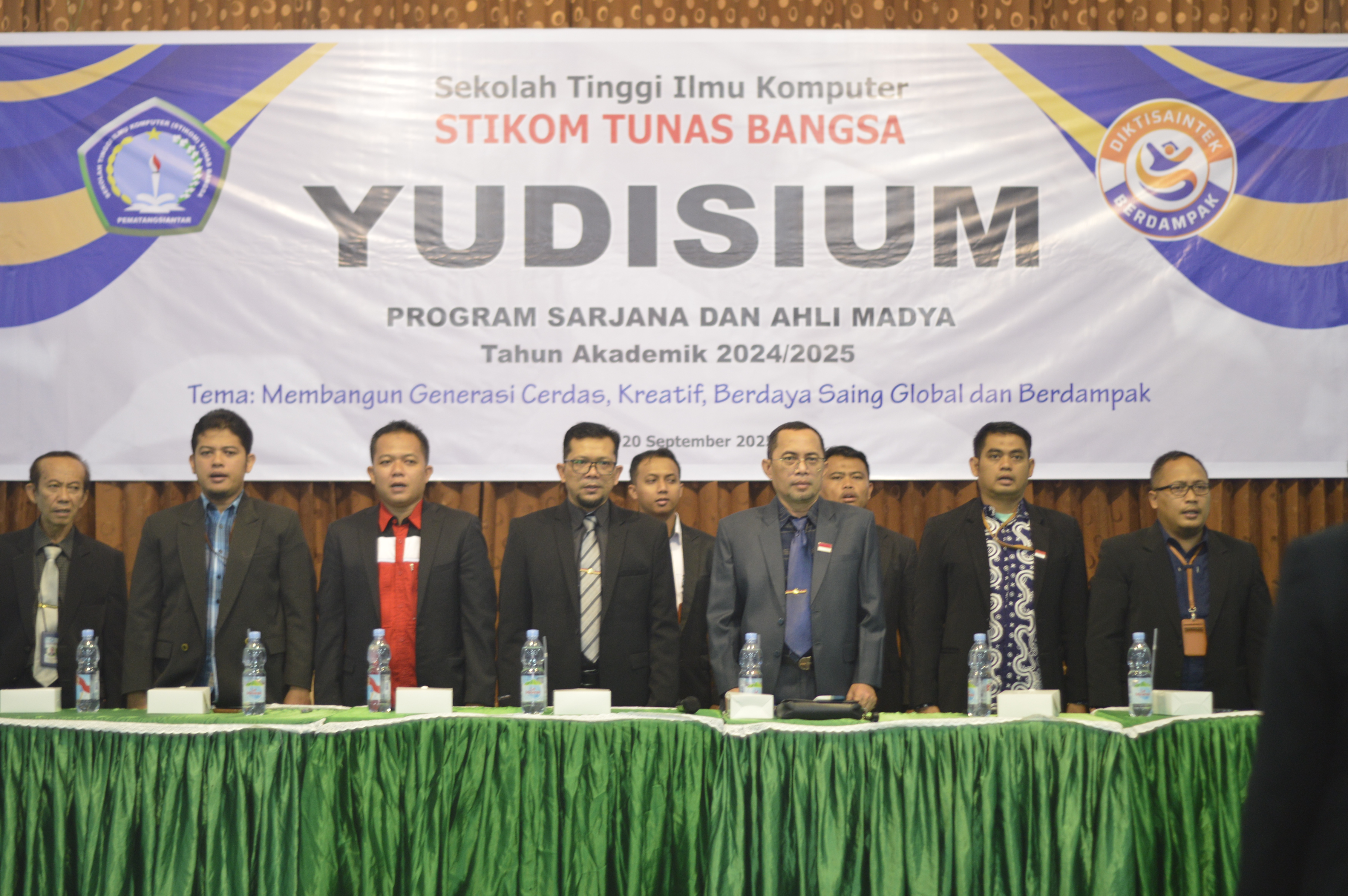 Yudisium STIKOM Tunas Bangsa Tahun 2025